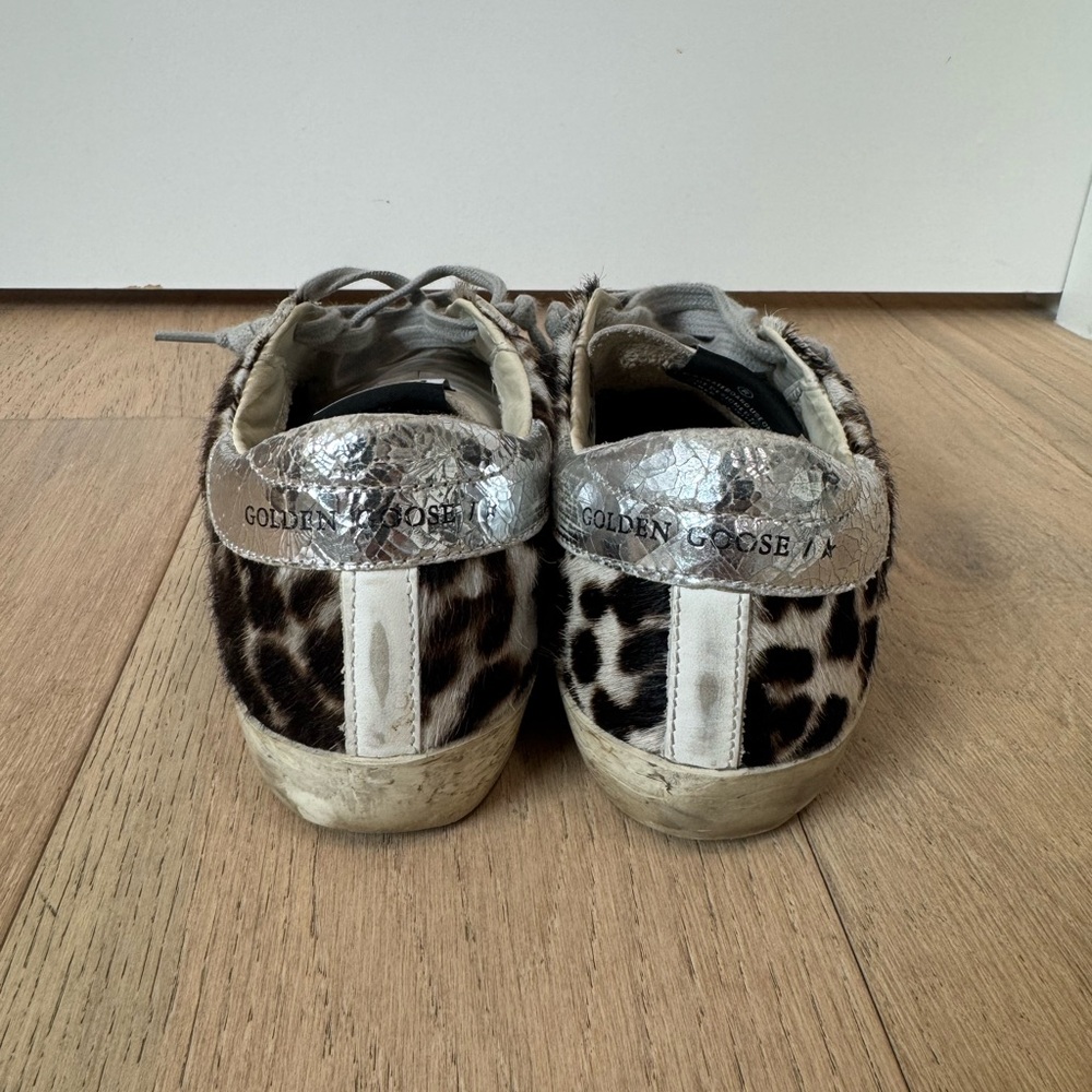 Golden Goose Leopard Star Sneakers - Picture 3 of 8